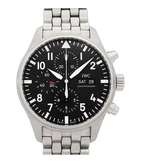 IWC Pilot's Watch Chronograph Bracelet 377710 Price, Specs, 